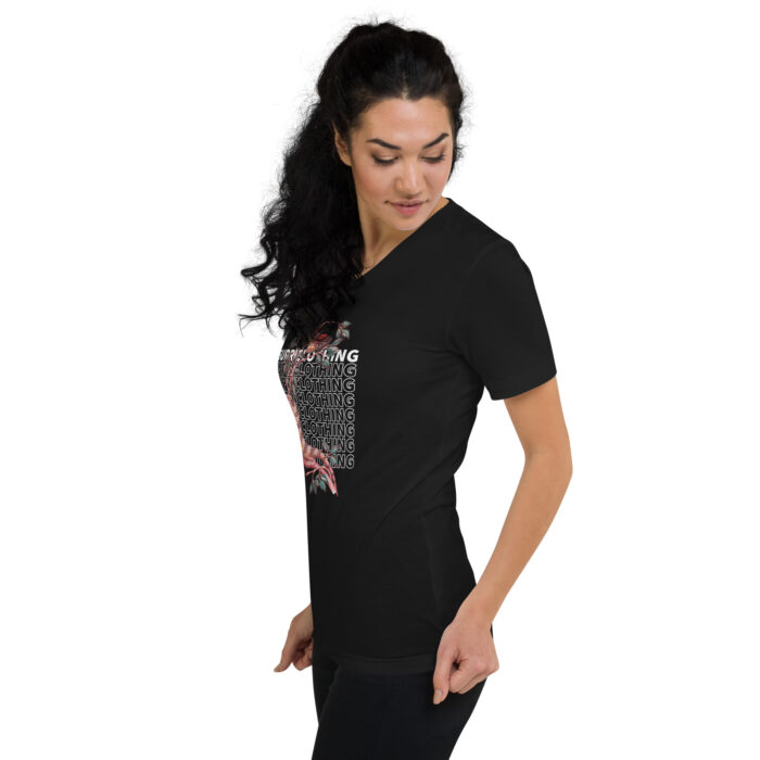 Supri Women's TEE Unisex Short Sleeve V-Neck T-Shirt - Image 2