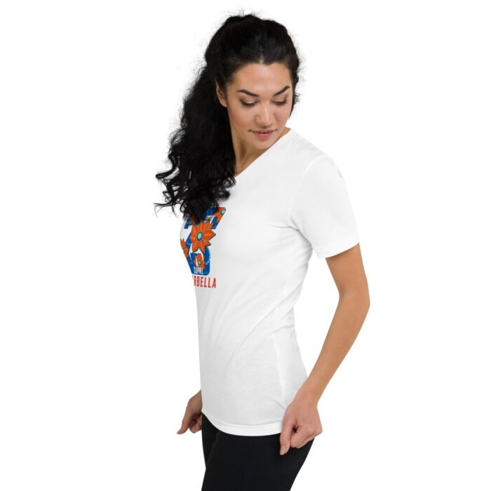 Supri Women's TEE Unisex Short Sleeve V-Neck T-Shirt - Image 2
