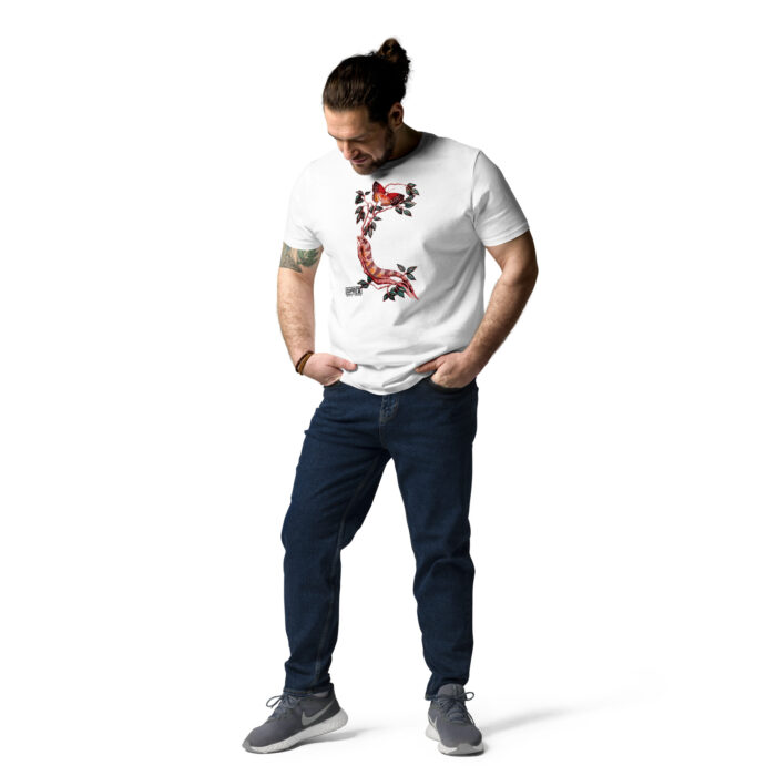 Supri Clothing Collage art Unisex organic cotton t-shirt - Image 4