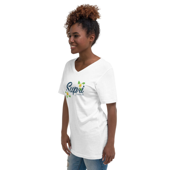 Supri Clothing Unisex Short Sleeve V-Neck T-Shirt - Image 2