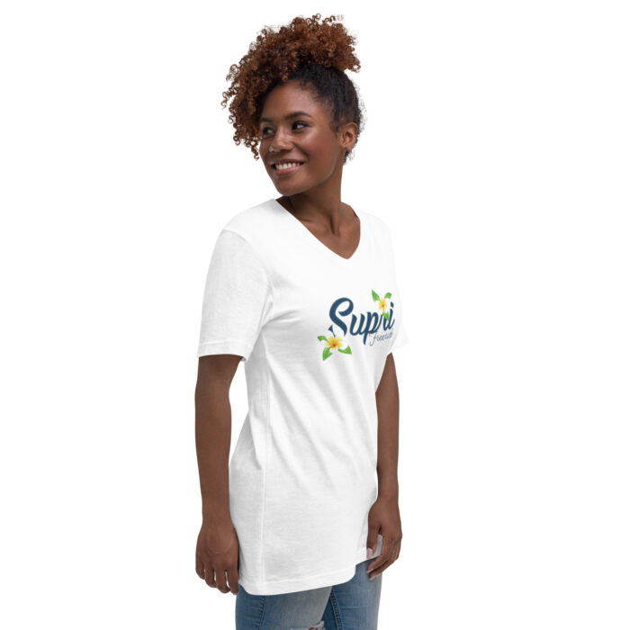 Supri Clothing Unisex Short Sleeve V-Neck T-Shirt - Image 3
